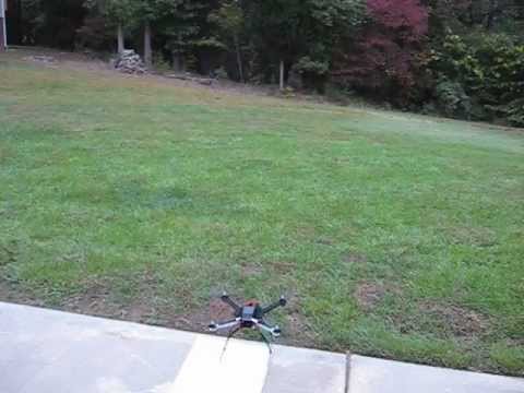 Ideafly-4 quadcopter flight with altitude hold. Ifly-4 ifly multirotor ifly4