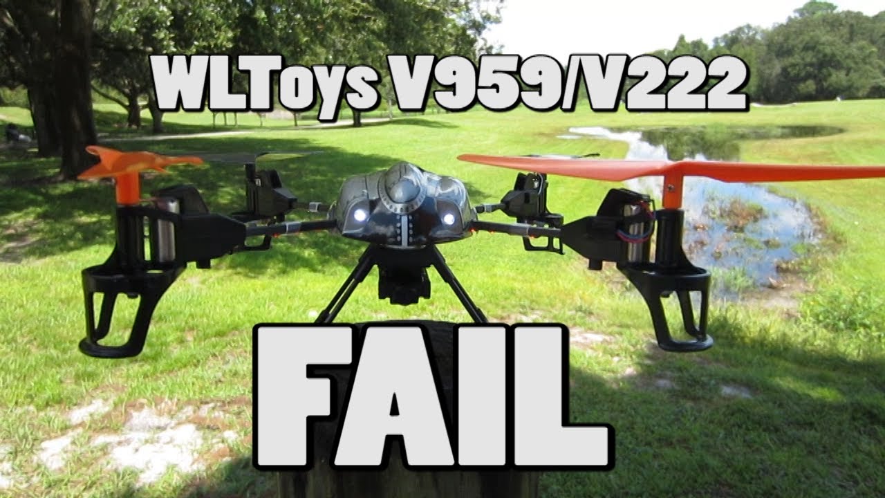 WLToys V959 V222 Maiden flight FAIL!!