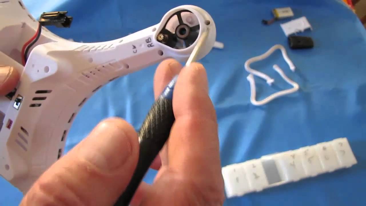 JJRC H8C Quadcopter, How to Change a Motor