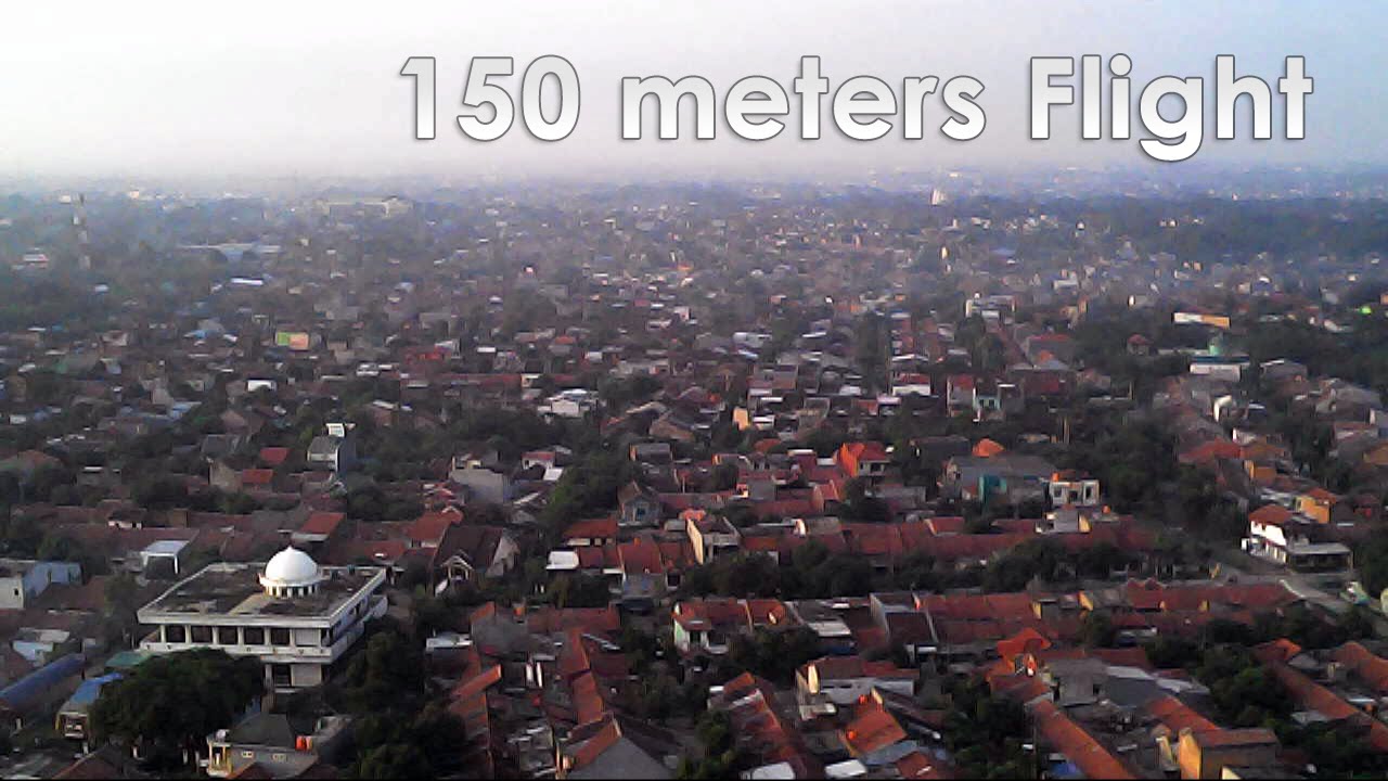 Syma X5C: Flying Above 150 Meters and Crash
