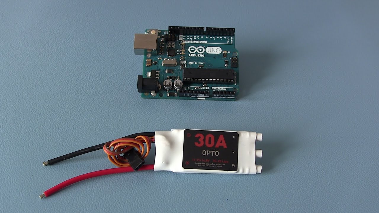 YMFC-3D part 4 – Arduino quadcopter – Electronic Speed Controller (ESC)