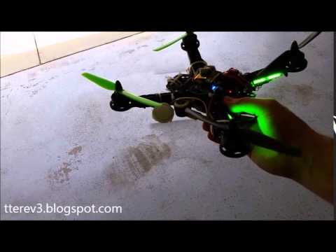 Quadcopter update: RADAR test