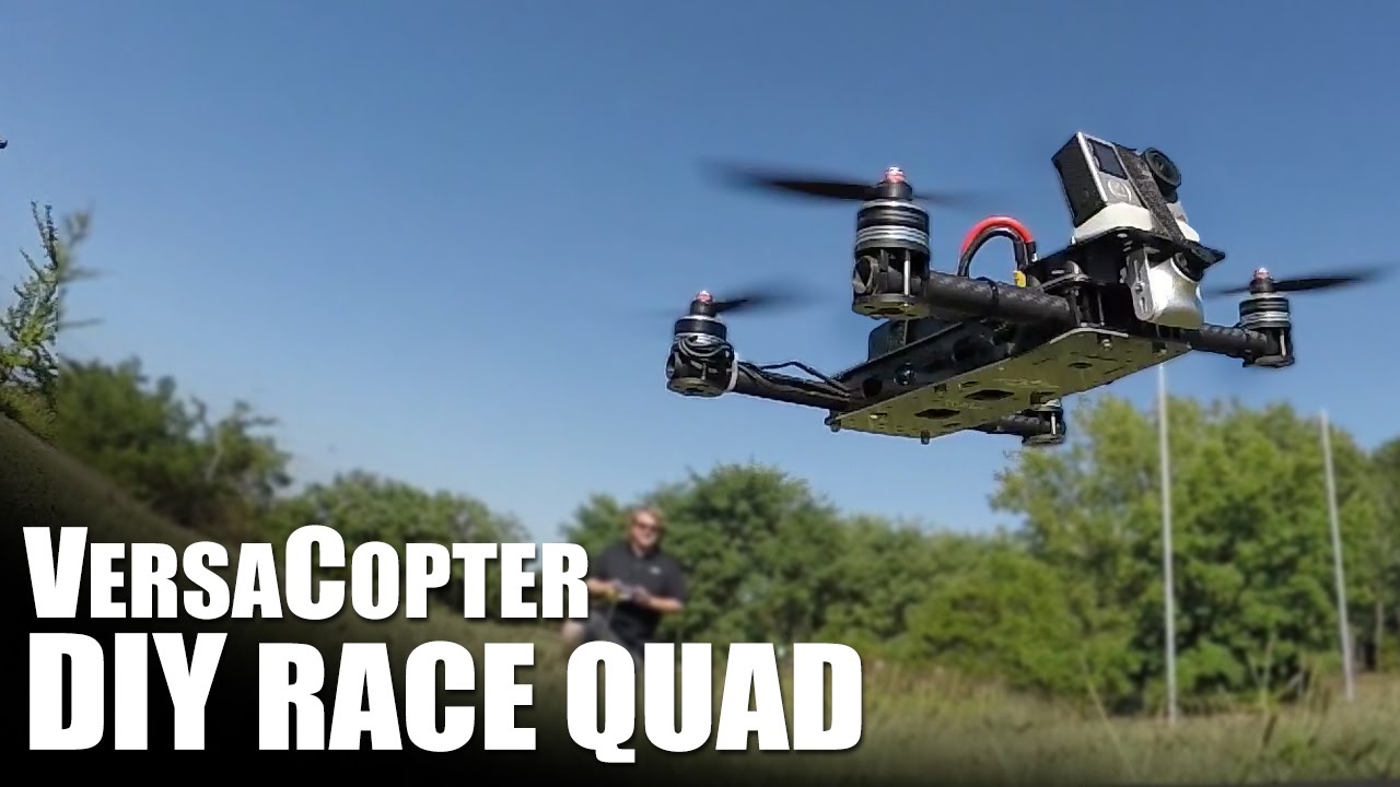Flite Test | DIY Race Quadcopter – FT VersaCopter