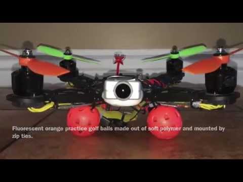 Great Quadcopter Landing Gear, Cruising and Speed Test