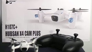Hubsan X4 H107 Cam Plus : With Altitude Hold and Wide Angle Lens :