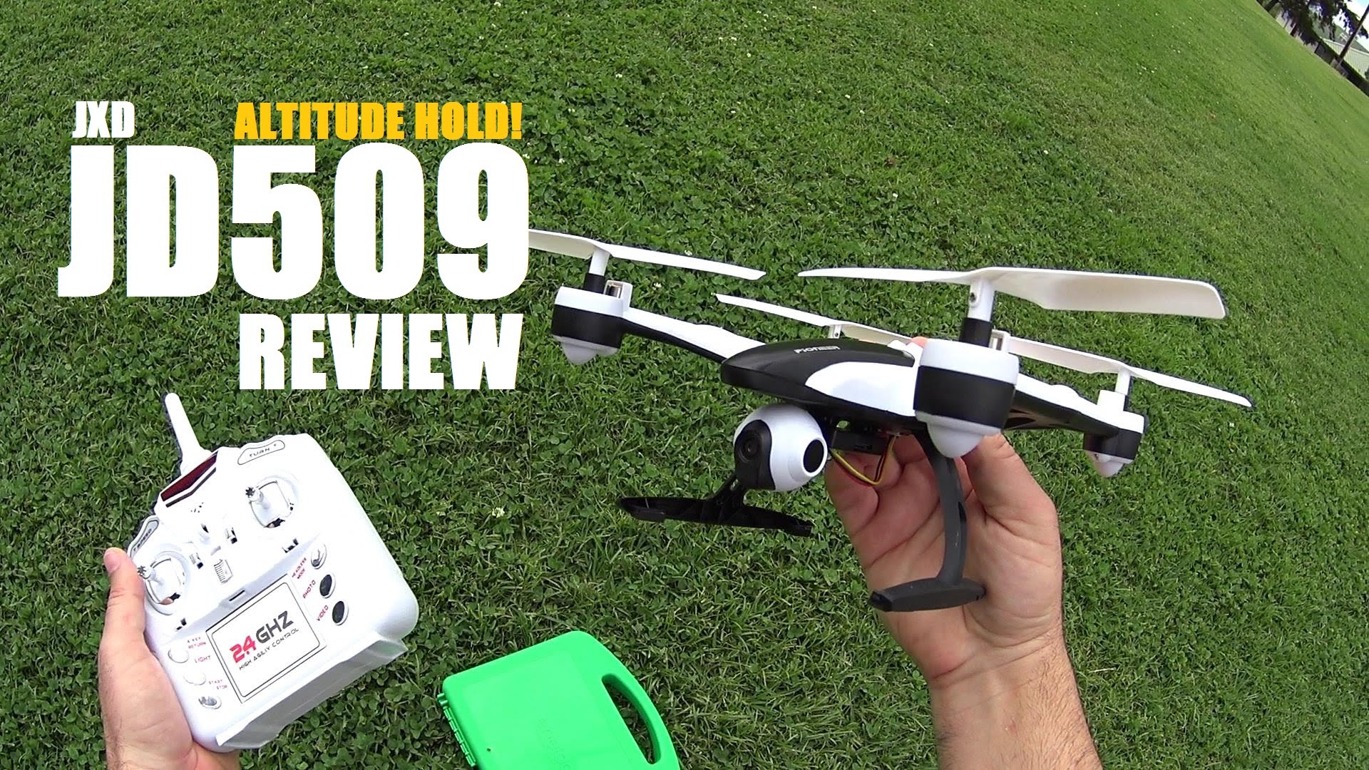 JXD JD509V Altitude Hold HD Quadcopter Review – [Flight Test, Pros & Cons]
