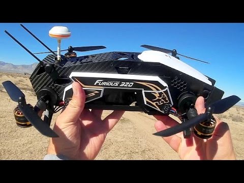 Walkera Furious 320 Dragster Drone Flight Test Review