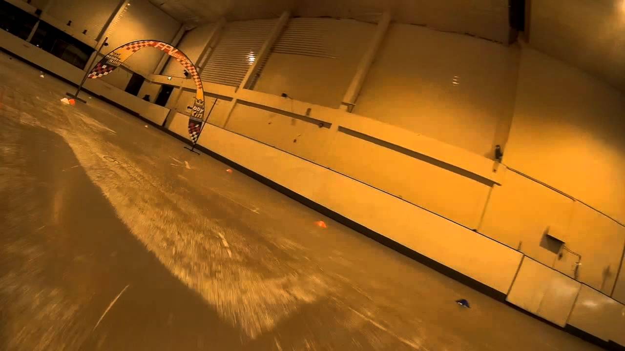 Indoor Racing Drone FPV with crashes