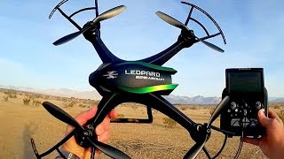 Cheerson CX35 Large Altitude Hold FPV Drone Flight Test Review