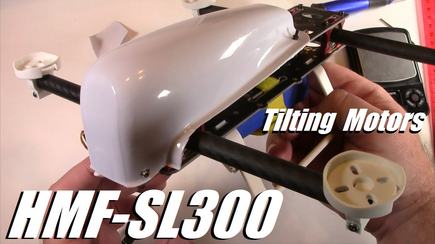 HMF-SL300 Tilting Motors Quadcopter Frame Review from GearBest