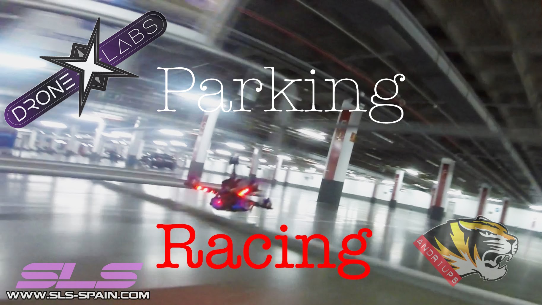 Parking FPV Session – Drone Racing