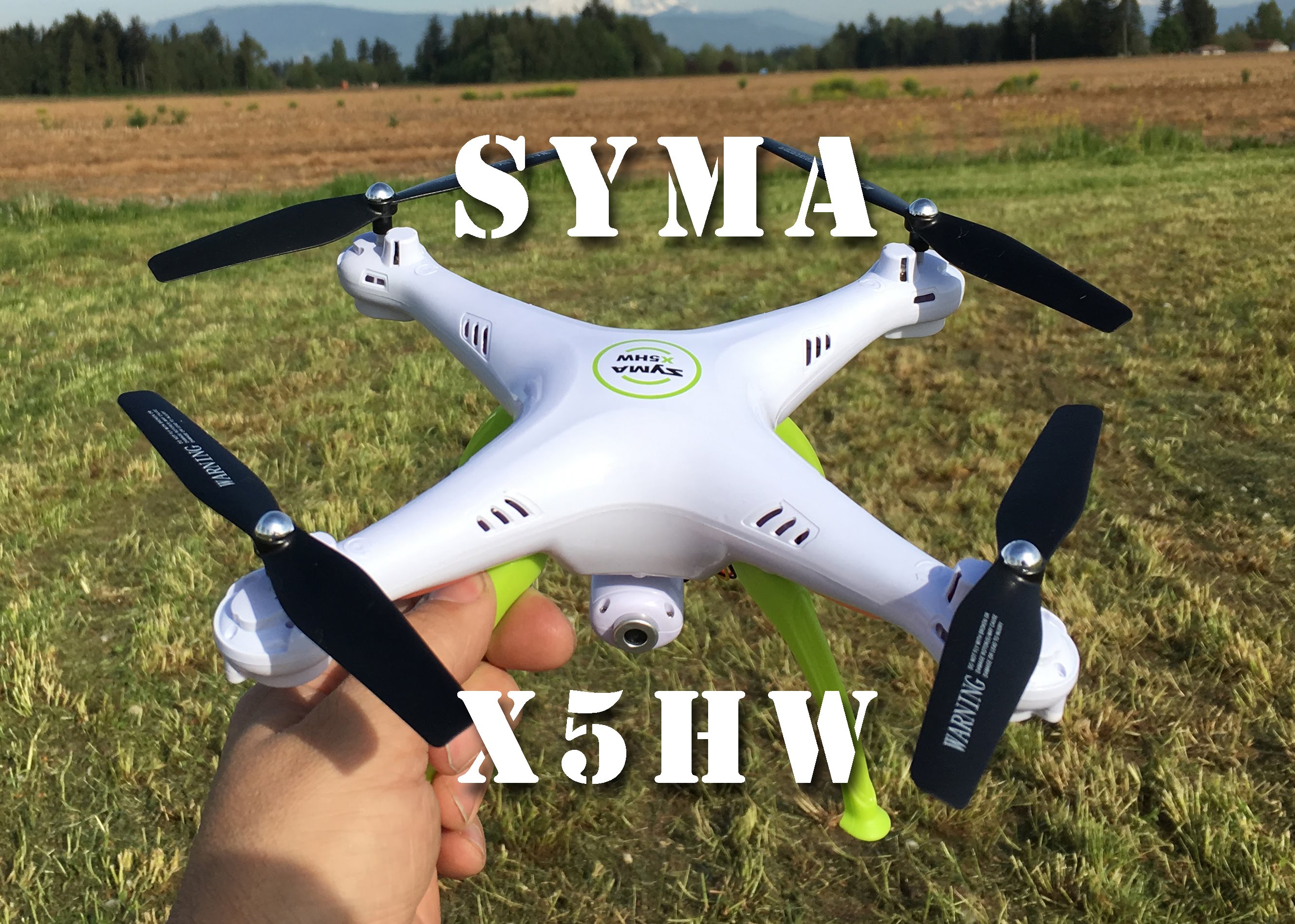 Syma’s X5HW Camera/Wifi Auto Hover Quadcopter Drone Flight Review PT2
