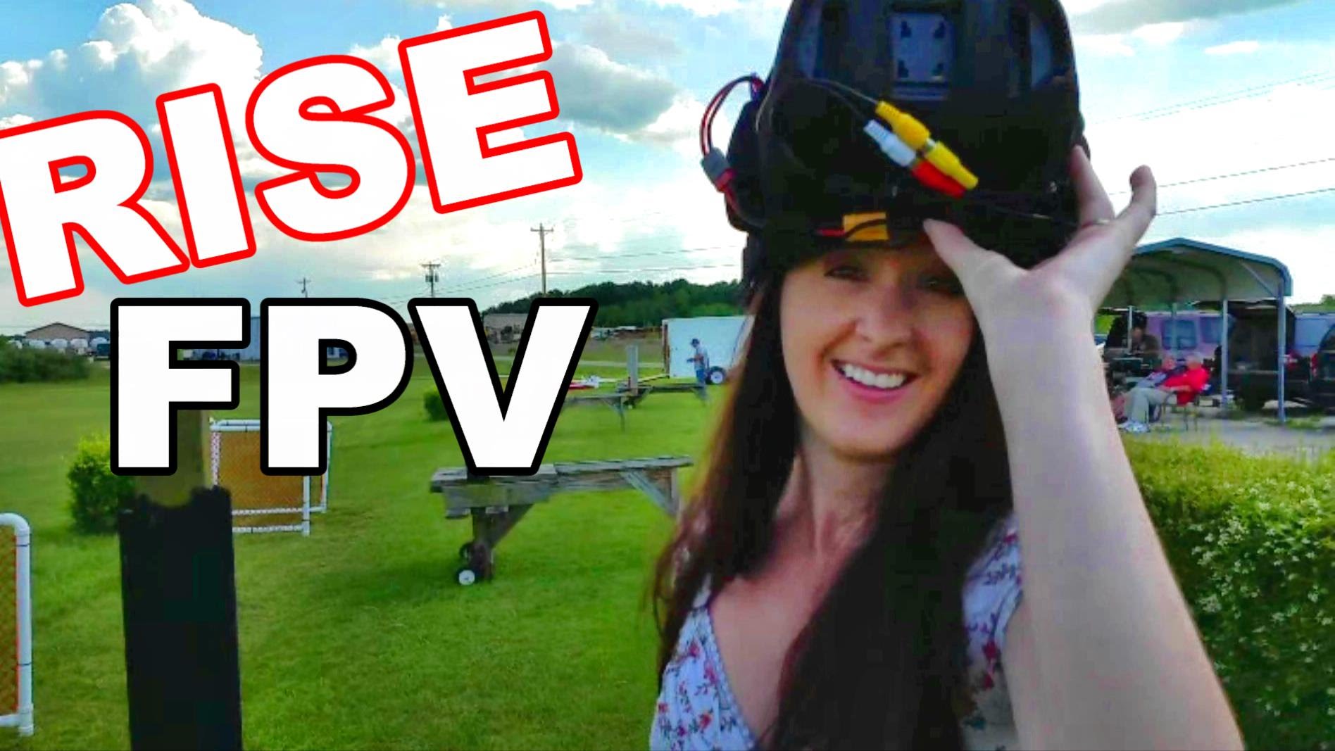 Abby Flying FPV RISE RXD250 Race Drone First Flight on Quanum FPV Goggles – TheRcSaylors