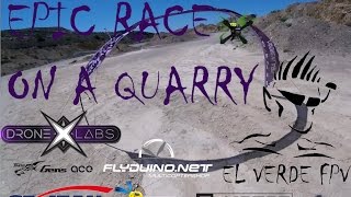 Epic Race in Abandoned Quarry – FPV