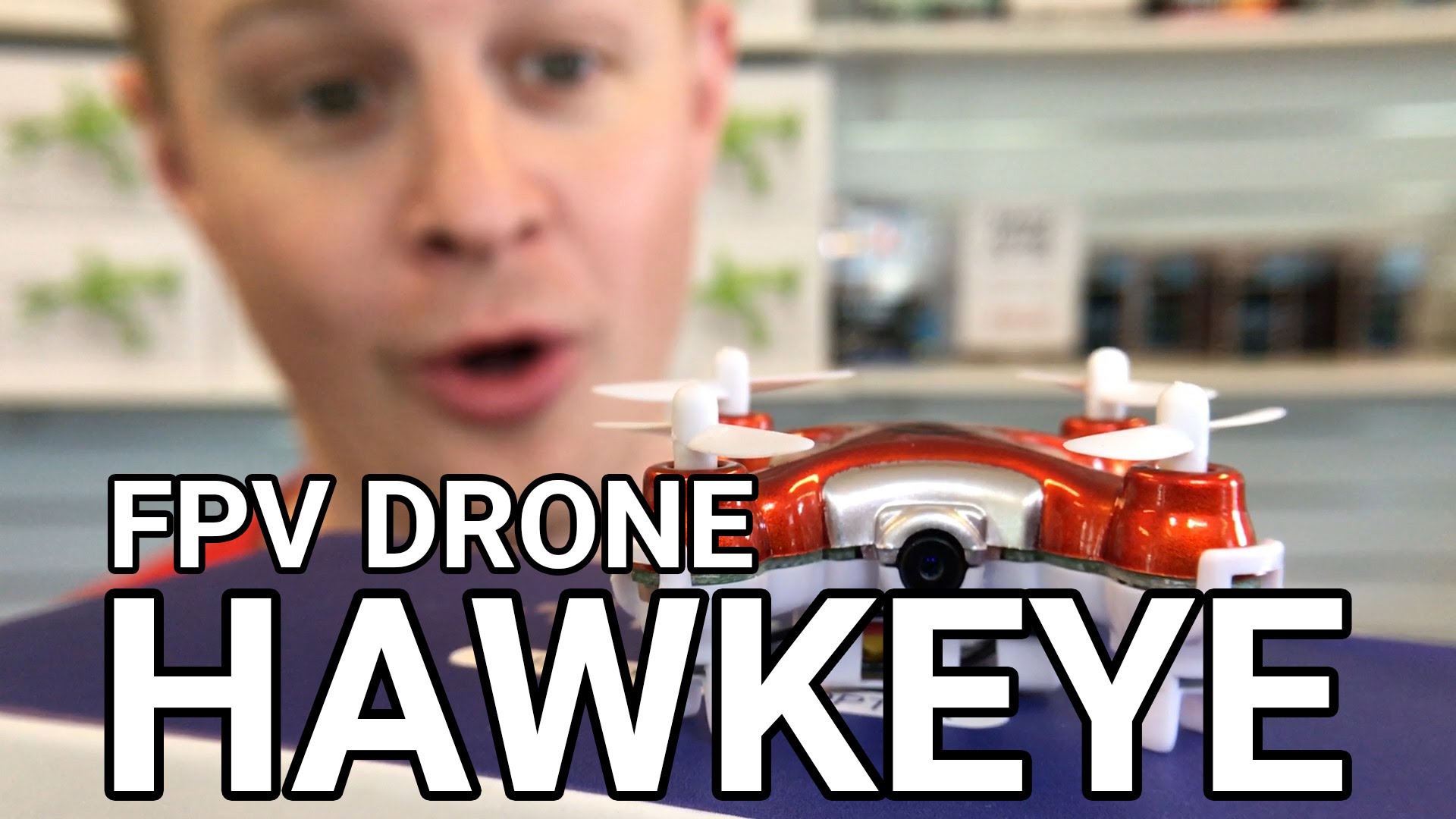 FPV Drone Hawkeye – verdens mindste FPV Drone