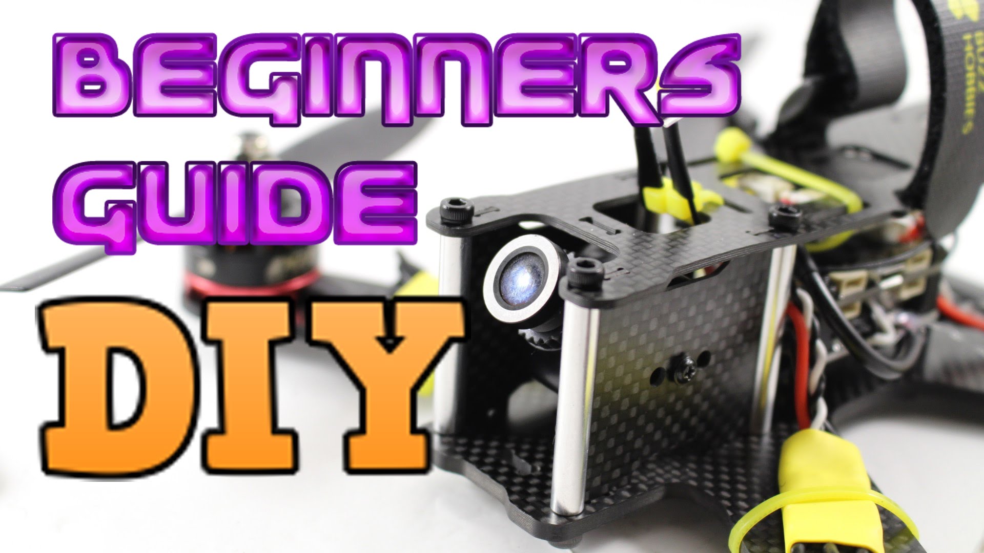 Beginners guide to Building an FPV racing quadcopter.