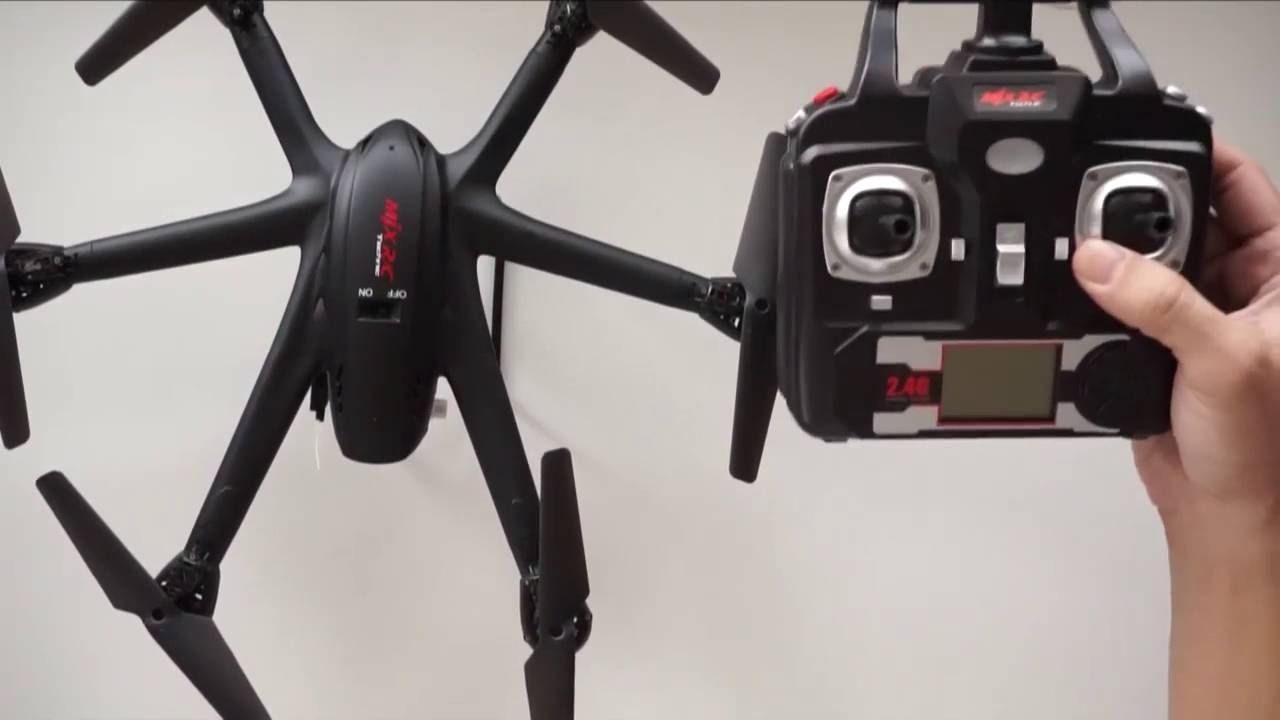 MJX X601H Drone with HD Camera Altitude hold mode Testing review