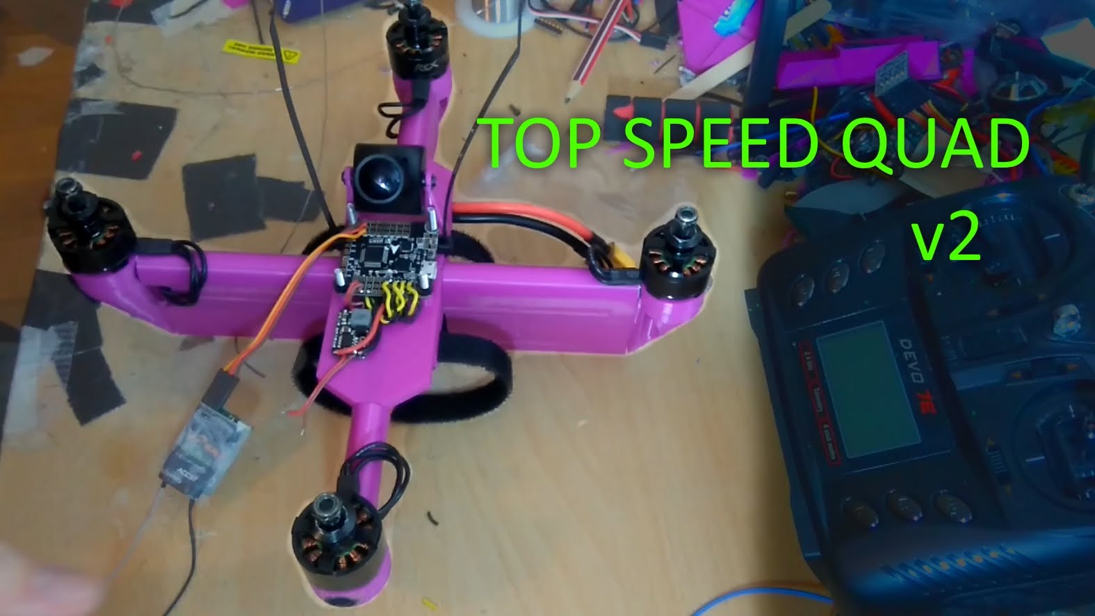 Top Speed quad v2 Build