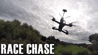 FPV Race Chase Drone Formation