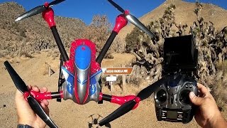 Kaideng K70F Altitude Hold 5.8Ghz FPV Sky Warrior Drone Flight Test Review