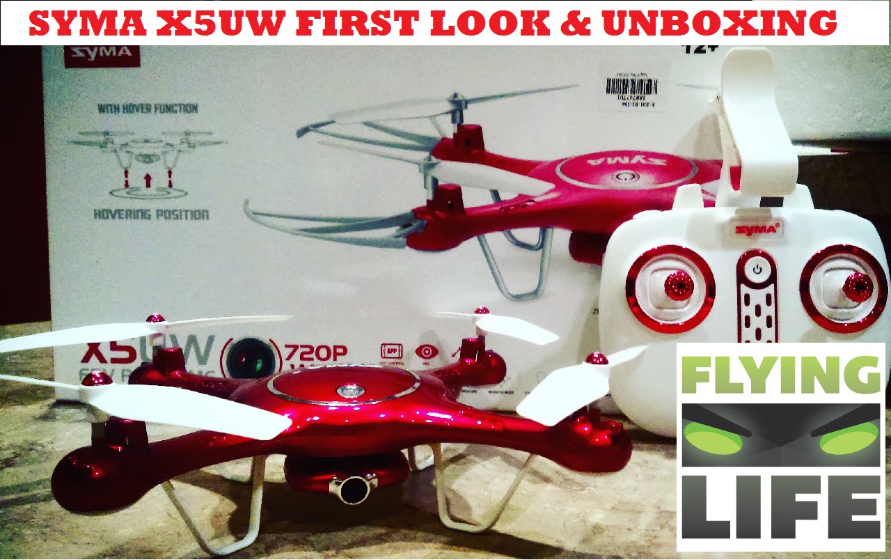 NEW SYMA X5UW FIRST LOOK AND UNBOXING (GEARBEST.COM)