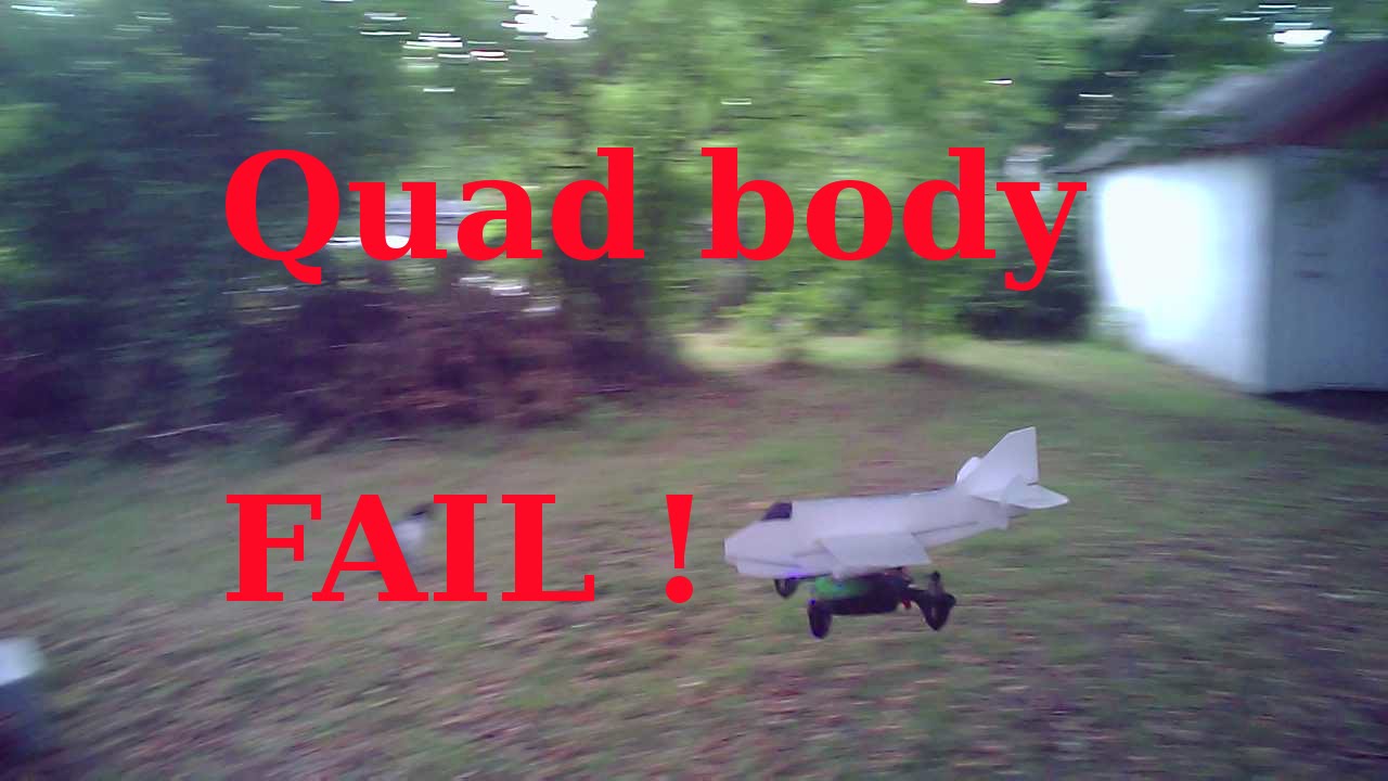 Quad body – comical fail