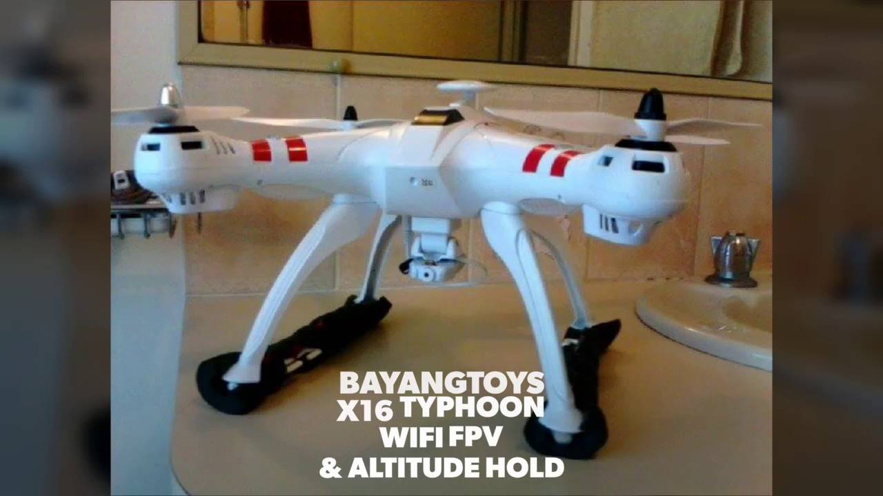 Bayangtoys X16 Typhoon Wifi Fpv Upgrade Version with Altitude Hold