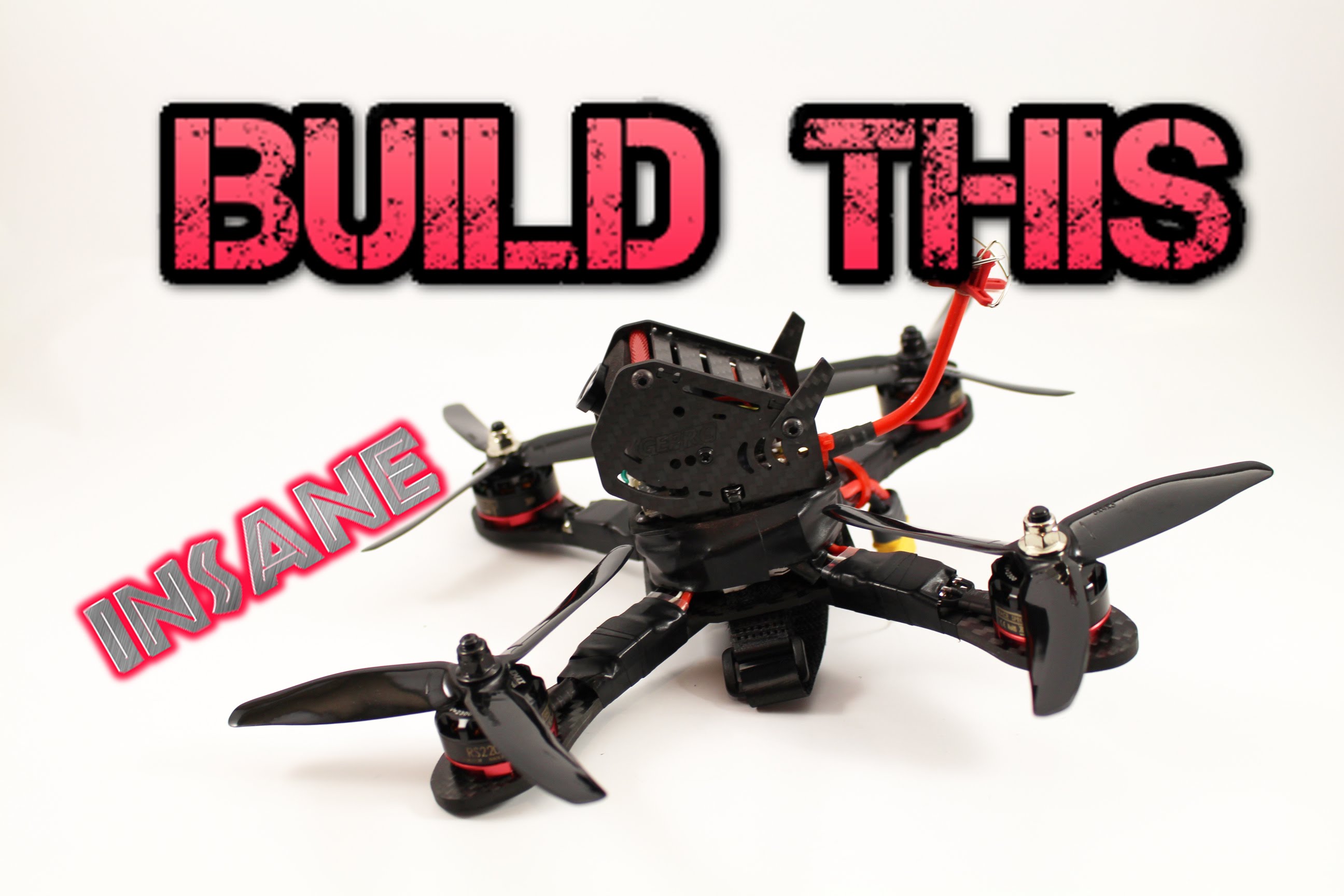 DIY. How to build a Racing dronequadcopter. Full Kit guide GB 190