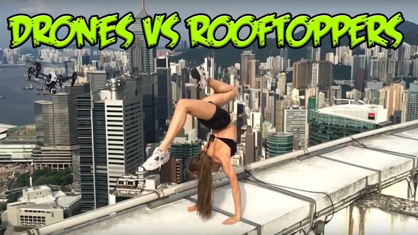 Drones vs Rooftoppers (With FPV) Compilation