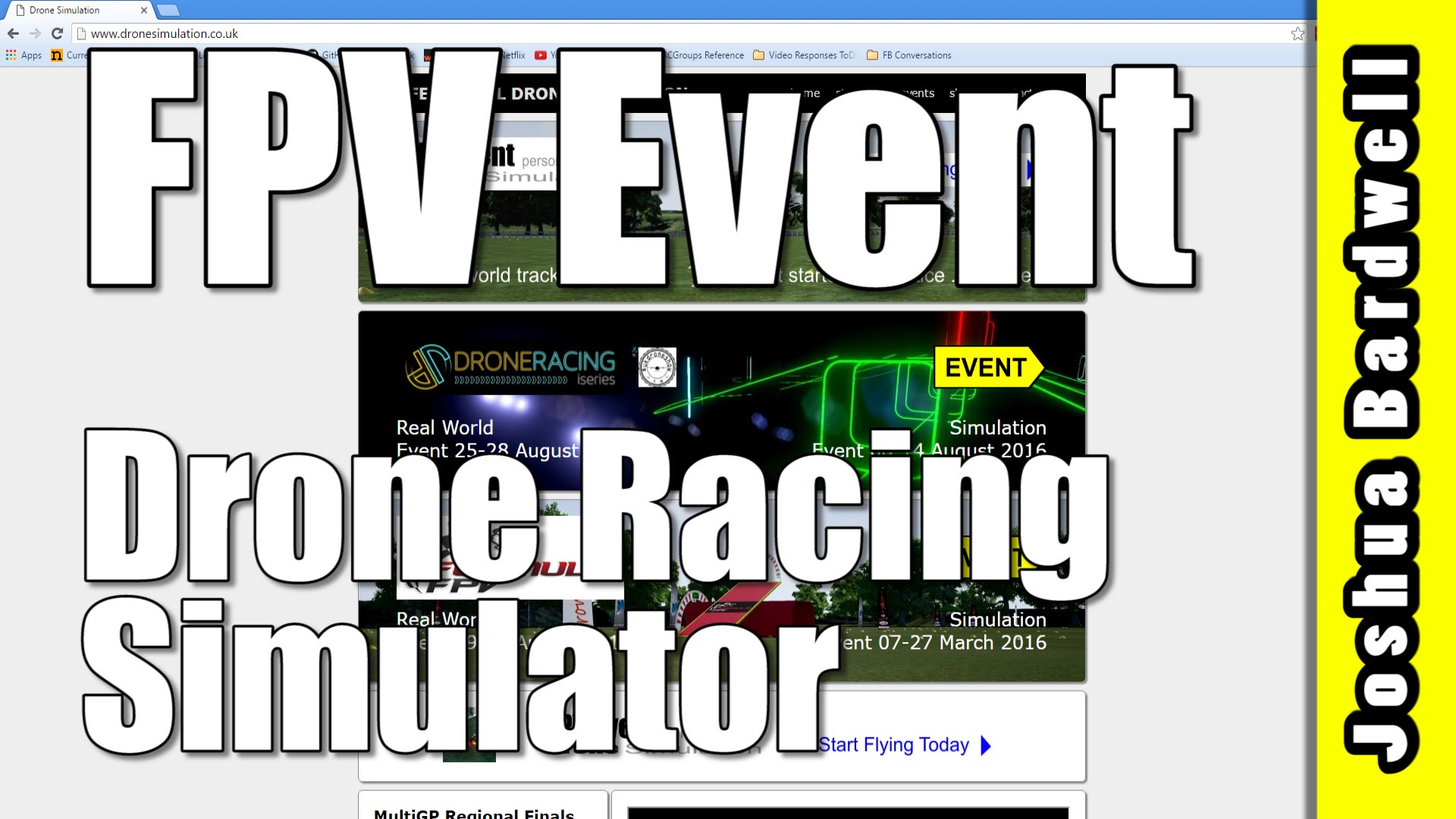 FPV Event Drone Racing Simulator | RACE REAL WORLD TRACKS AGAINST PRO PILOTS