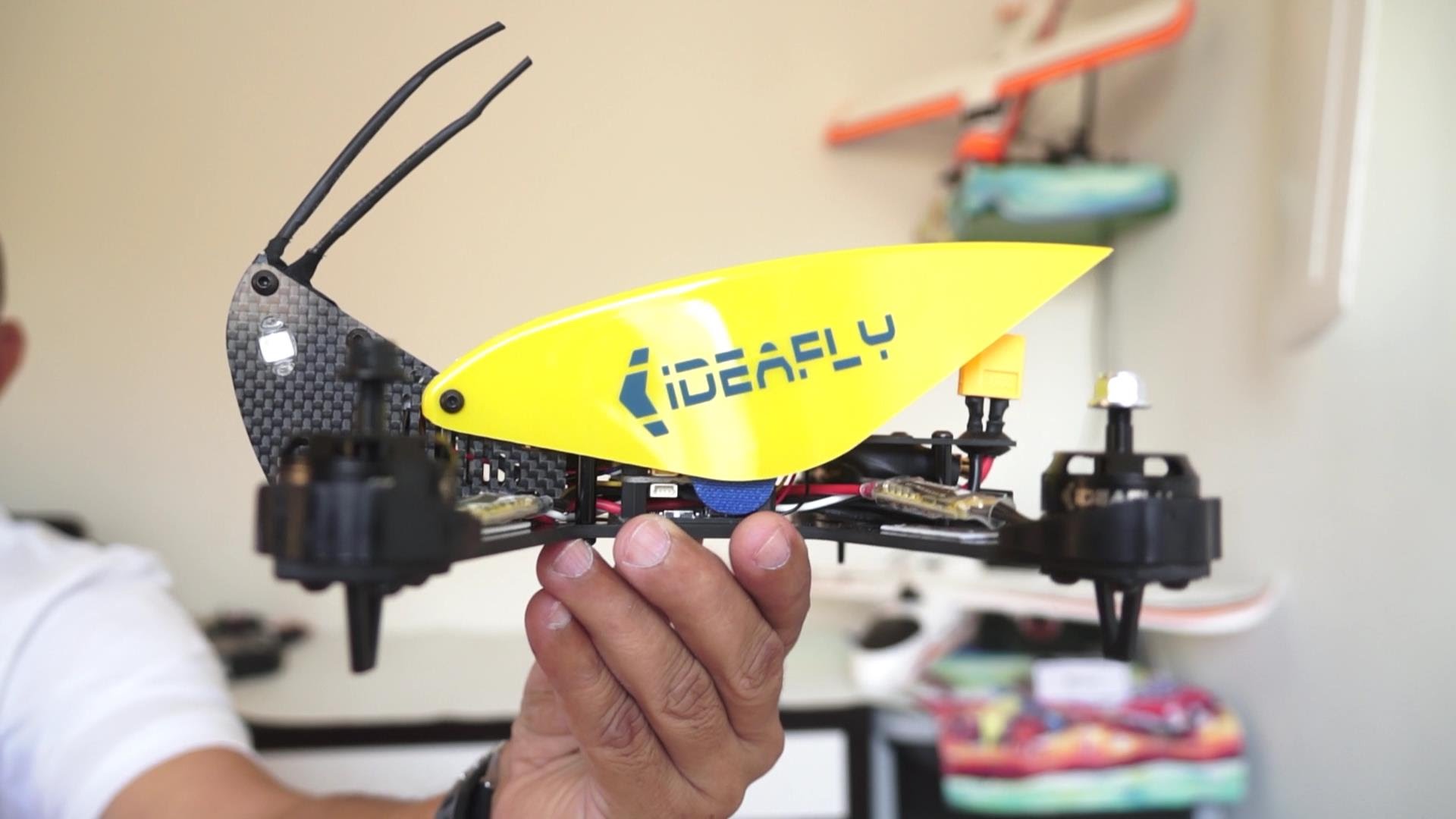 Ideafly Grasshopper RTF FPV Racing Quadcopter Indoor Review