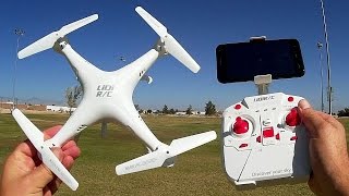LidiRC L15 FW Altitude Hold Camera Drone Flight Test Review