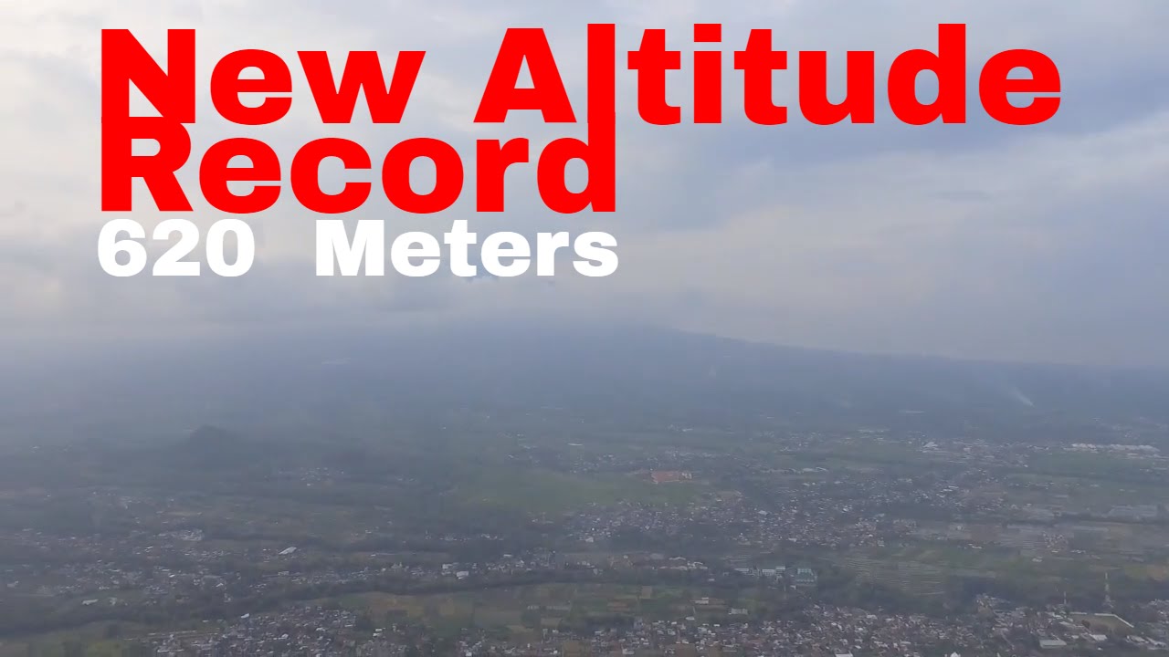 Phantom 3 Standard My Highest Altitude Record: 621 Meter. View Kabupaten Malang.