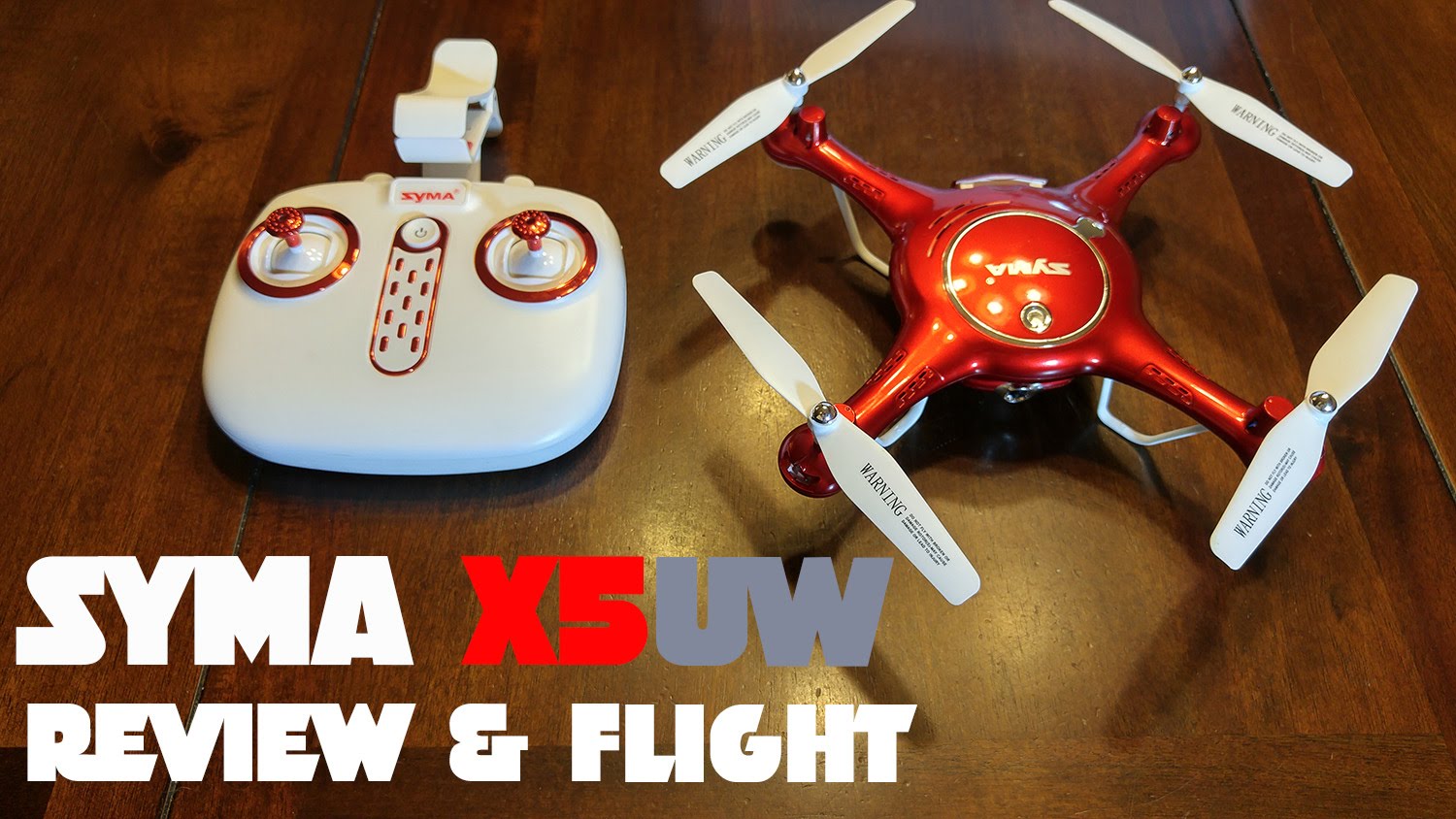 Syma’s NEWEST X5UW FPV 720HD Altitude Hold Quadcopter Review Flight