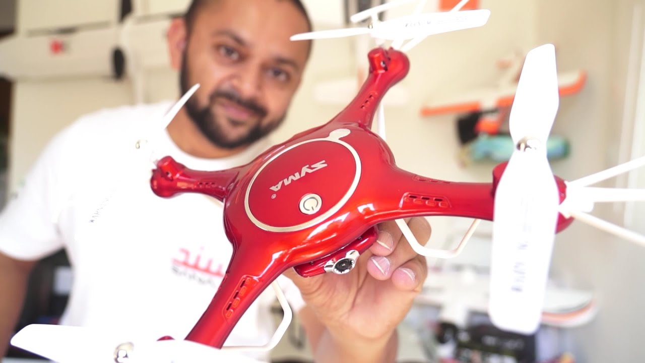 Syma X5UW WIFI FPV Quadcopter Unboxing Review