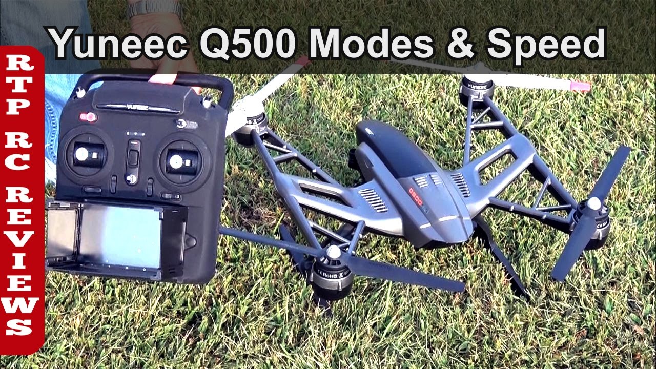 Yuneec Q500 4k Drone – How to setup Watch Me Mode, Follow Me, Speed Test, TX Cover, Landing Lights