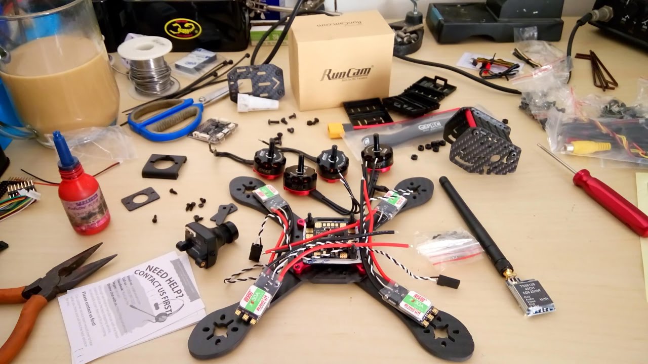 GB190 FPV Racing Quad Kit with Some Serious Hardware