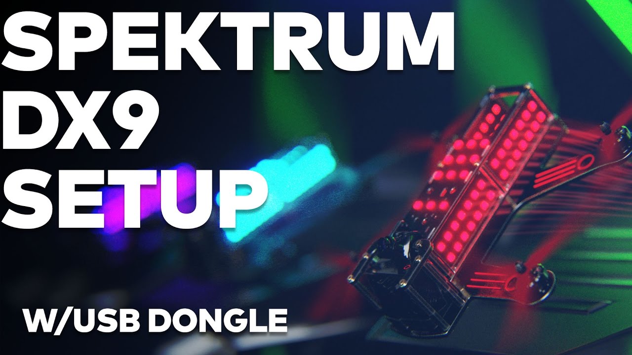 How to set up your Spektrum DX9 | Drone Racing League FPV Simulator