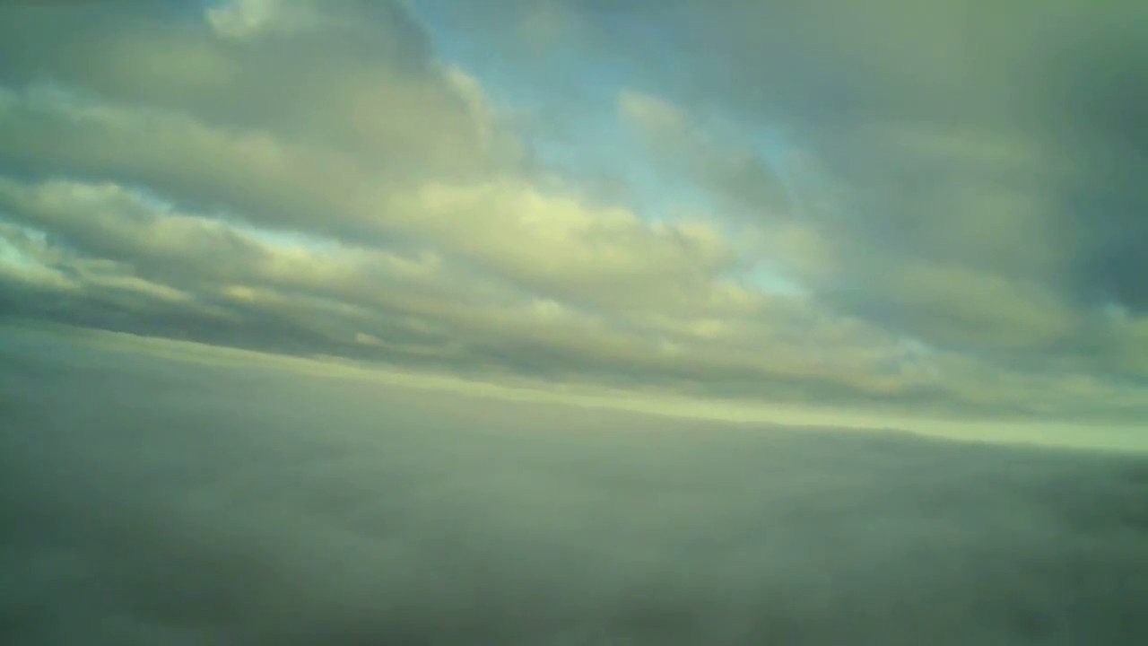 Hubsan Desire 502e flight above the clouds 254m 833ft altitude test