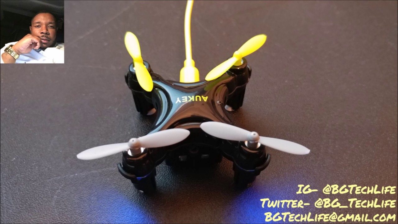 Aukey Mini Drone DarkWing DeskToy BGTechLife