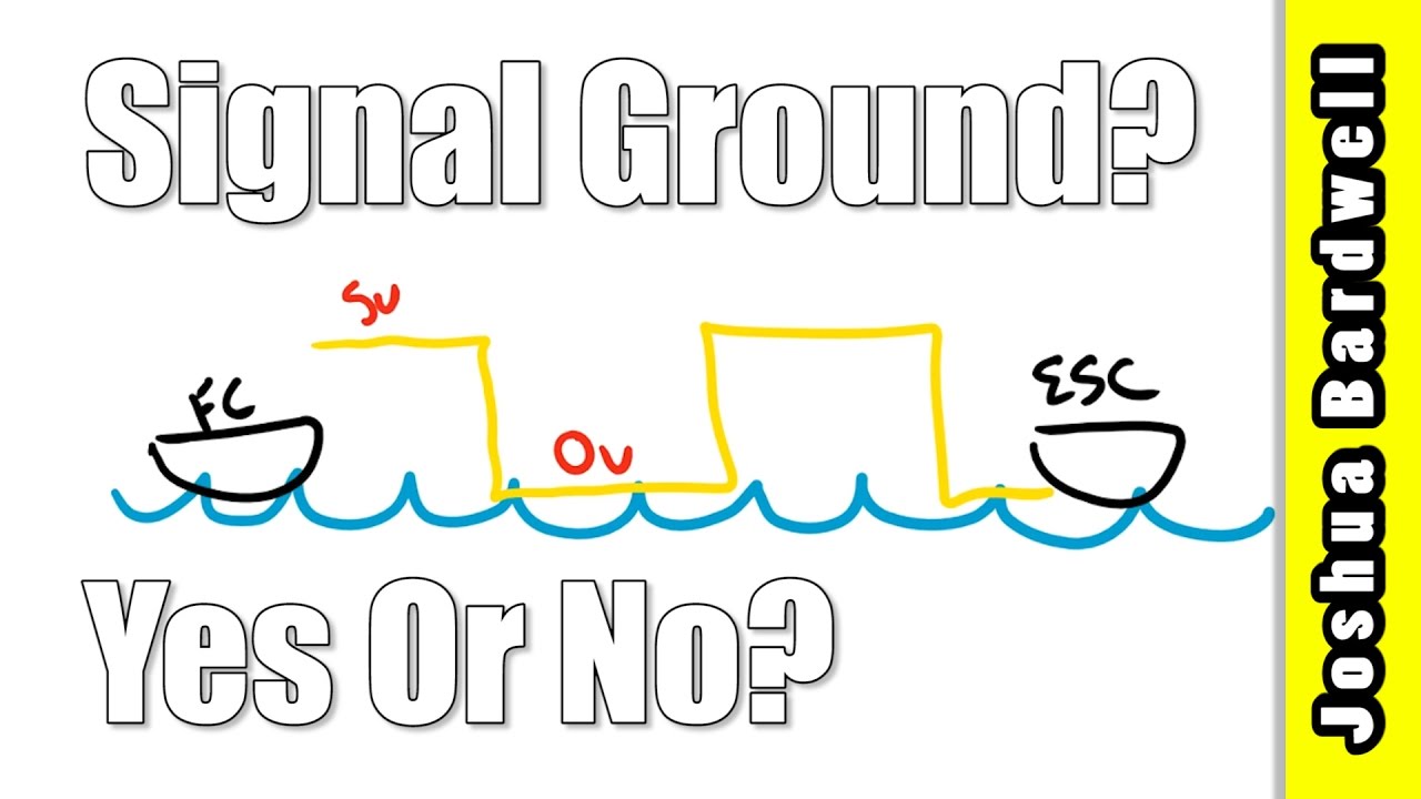 ESC Signal Ground: Yes or No? | WHY THE ANSWER IS YES