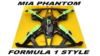 FPV Racing Drone- Formula 1 Style – MIA Phantom™ 250 FPV Racing Quadcopter Mobius Cam View