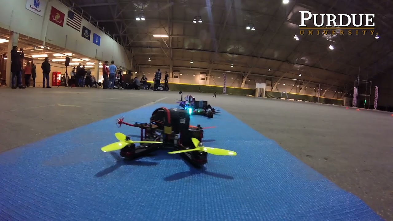 Purdue Hosts First Ever Intercollegiate Drone Races