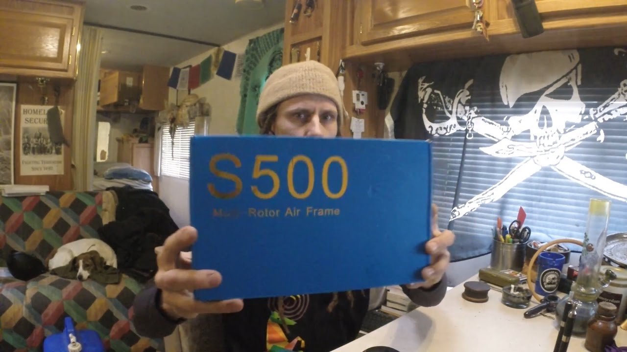 S500 Quadcopter Drone Frame Unbox and Build