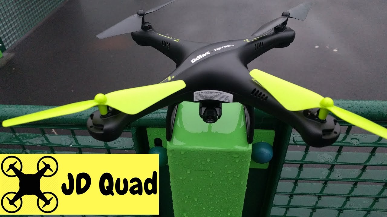 UDI U42W Auto Take Off + FPV Quadcopter Drone Flight Test Review
