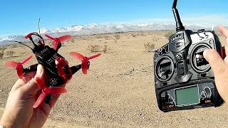 Walkera Rodeo 110 Mini FPV Racing Drone Flight Test Review
