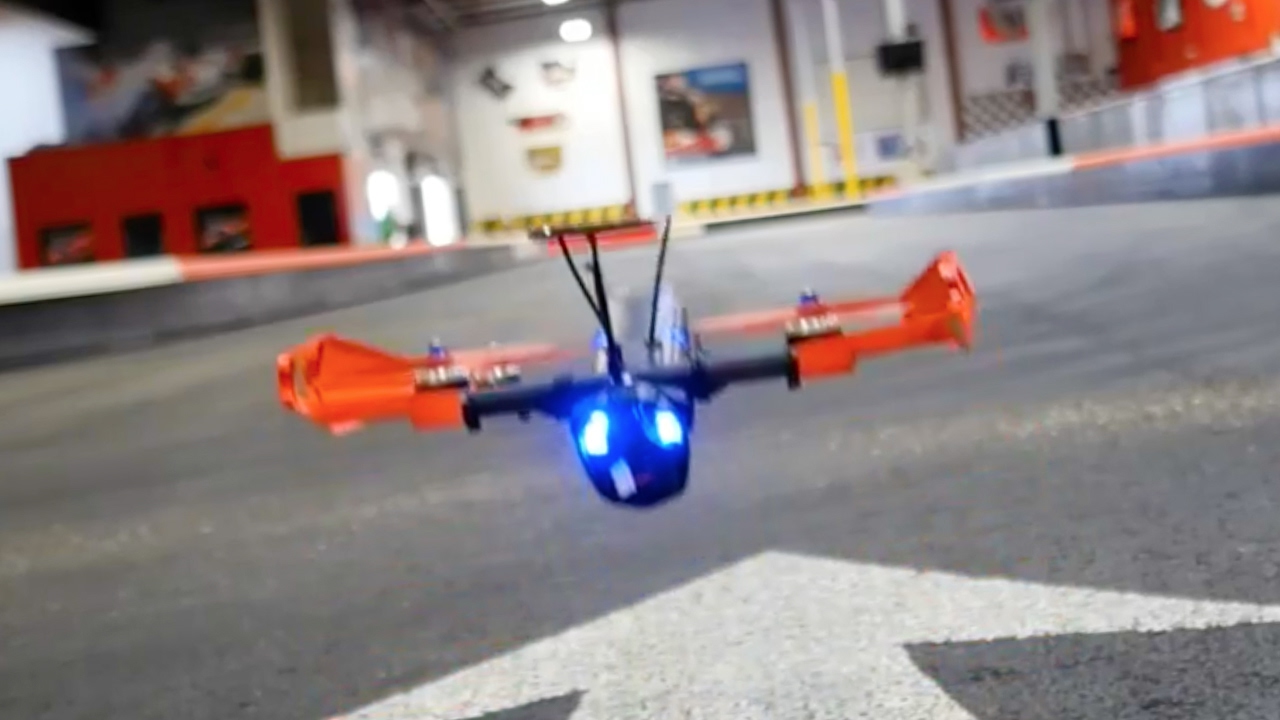 Drone Racing on Go-Kart Track?