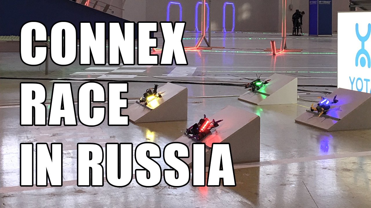 FULL HD FPV Drone Race in Russia with CONNEX ProSight HD system