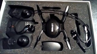 FY603 Quadcopter WHOOP SET UP REVIEW Camera Wifi FPV Drone RTF Altitude Hold