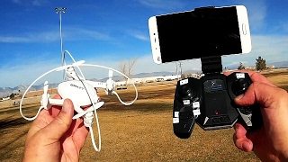 Fayee FY603 SMARTEGG Micro FPV Drone Flight Test Review